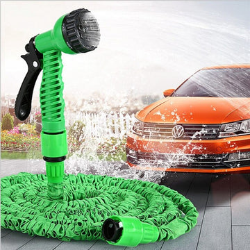 Expandable Garden Hose with Spray Nozzle